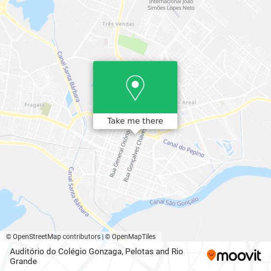 Auditório do Colégio Gonzaga map