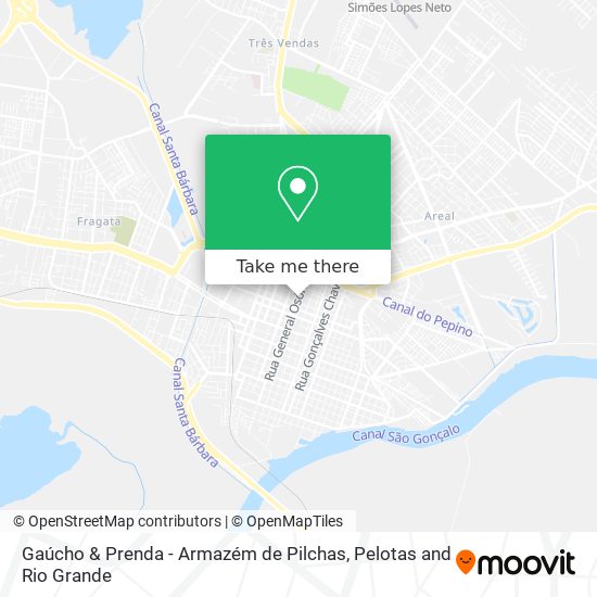 Gaúcho & Prenda - Armazém de Pilchas map
