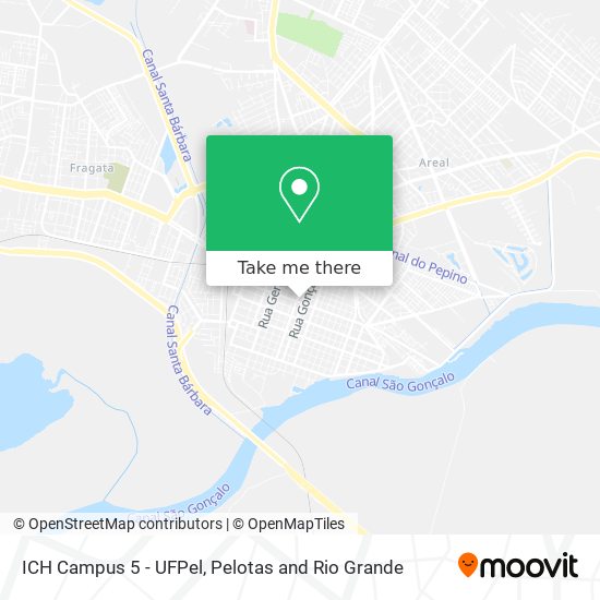 ICH Campus 5 - UFPel map
