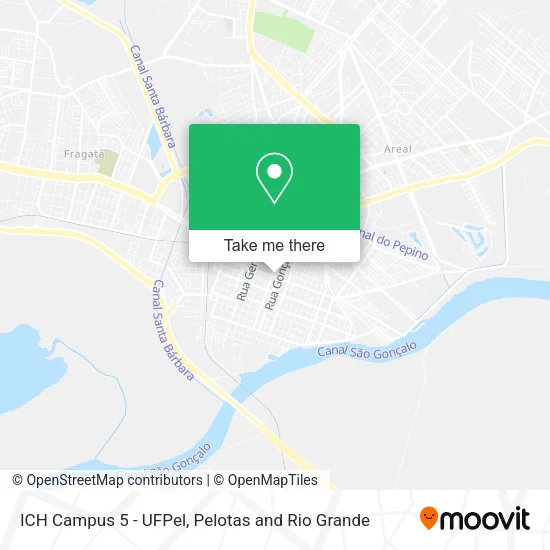 ICH Campus 5 - UFPel map