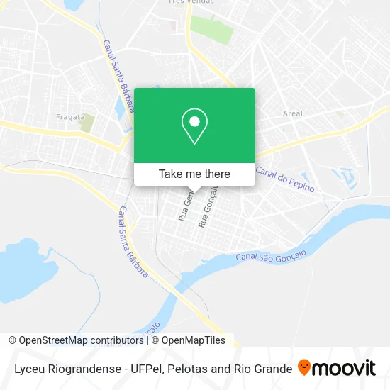 Lyceu Riograndense - UFPel map