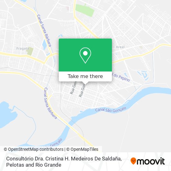 Consultório Dra. Cristina H. Medeiros De Saldaña map