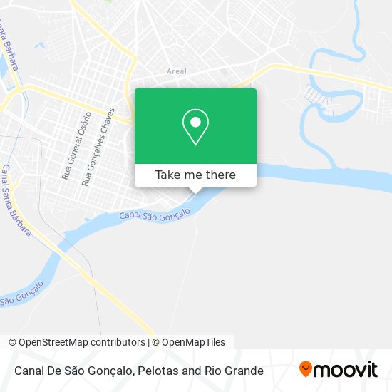 Canal De São Gonçalo map