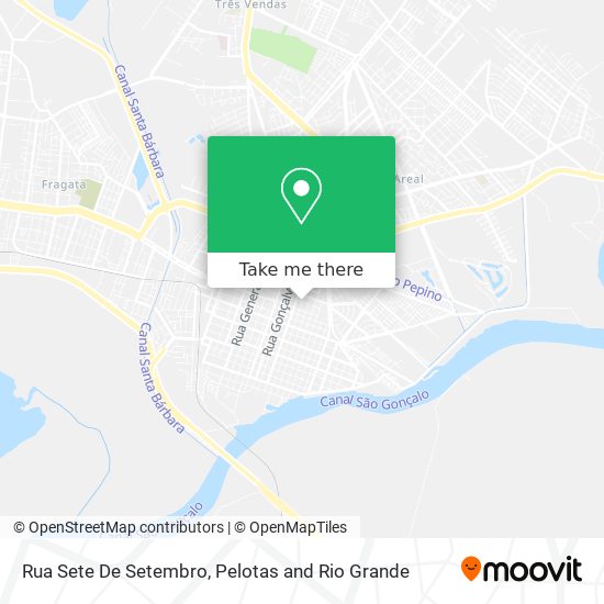 Rua Sete De Setembro map