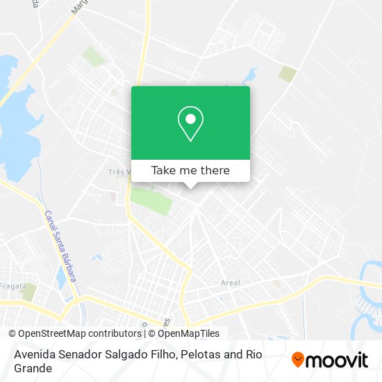 Avenida Senador Salgado Filho map