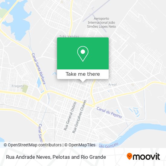 Mapa Rua Andrade Neves