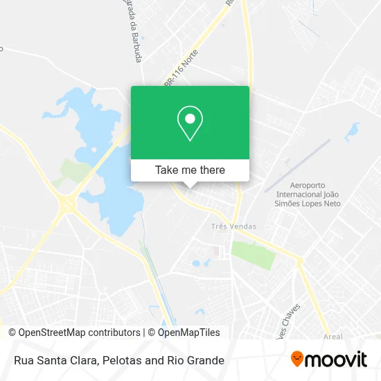 Rua Santa Clara map