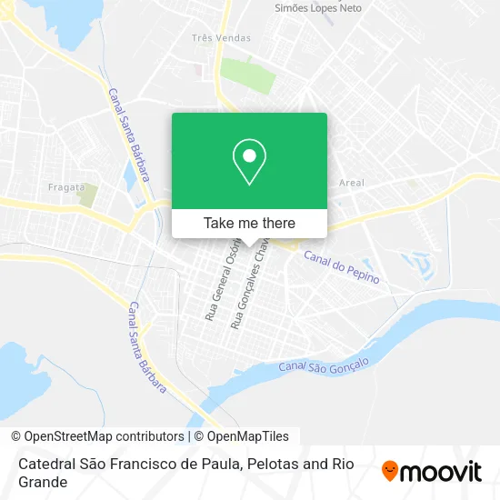 Catedral São Francisco de Paula map