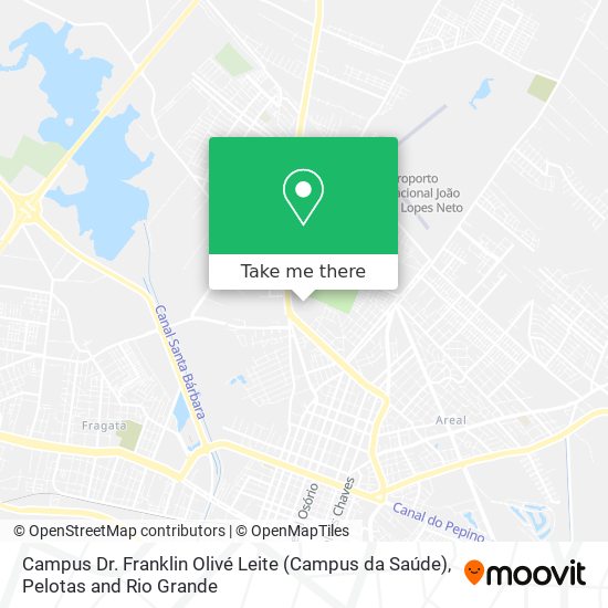 Campus Dr. Franklin Olivé Leite (Campus da Saúde) map