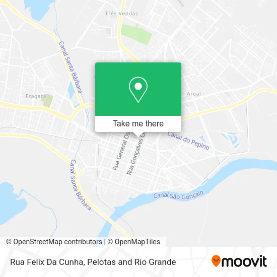 Rua Felix Da Cunha map