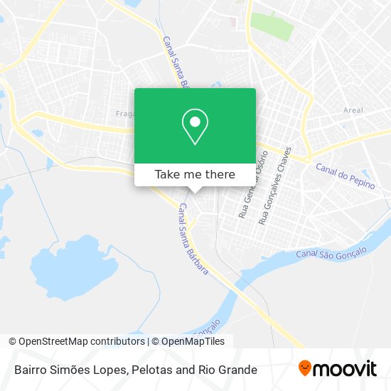 Bairro Simões Lopes map