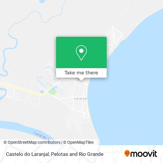 Castelo do Laranjal map