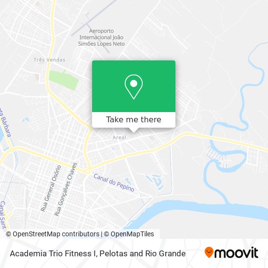 Academia Trio Fitness I map