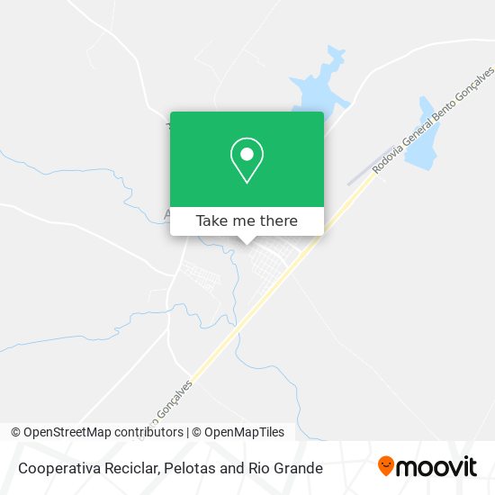 Cooperativa Reciclar map