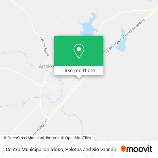 Centro Municipal do Idoso map