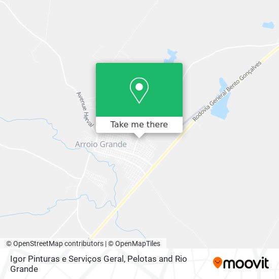 Igor Pinturas e Serviços Geral map
