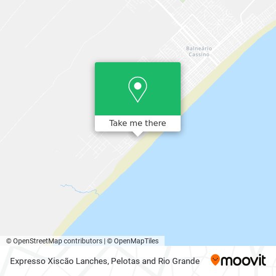 Expresso Xiscão Lanches map