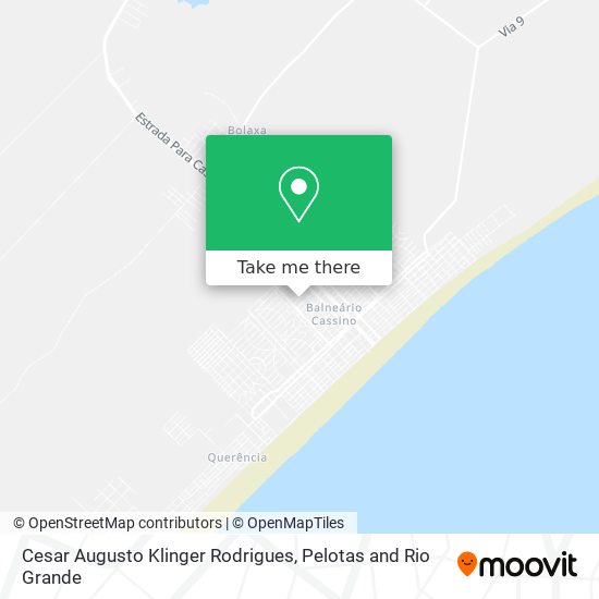 Cesar Augusto Klinger Rodrigues map