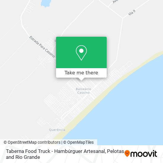 Taberna Food Truck - Hambúrguer Artesanal map