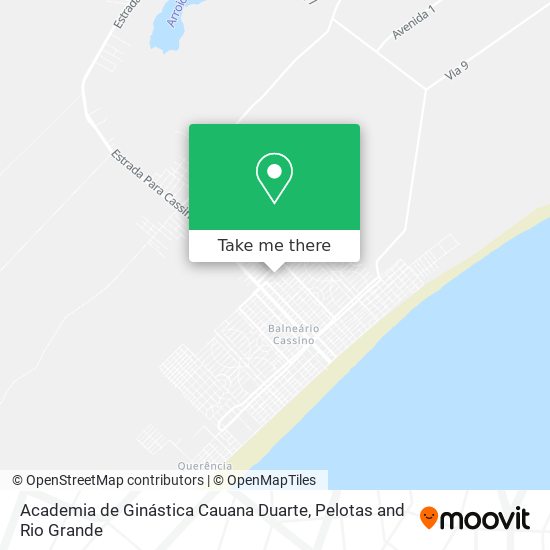 Academia de Ginástica Cauana Duarte map