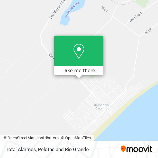 Total Alarmes map