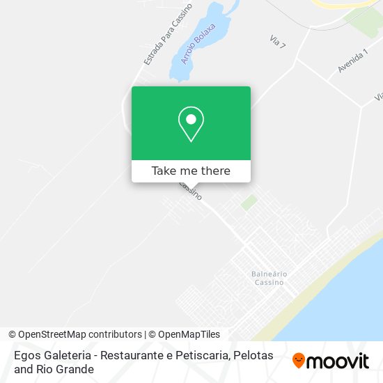 Egos Galeteria - Restaurante e Petiscaria map