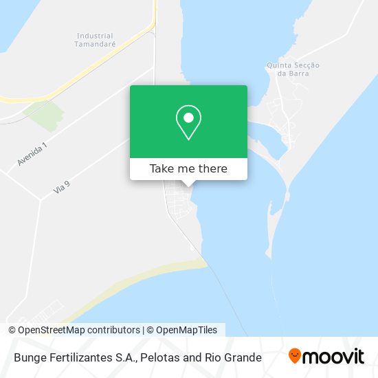 Bunge Fertilizantes S.A. map