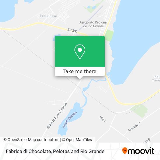 Fábrica di Chocolate map
