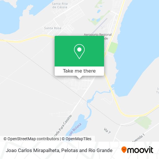 Joao Carlos Mirapalheta map