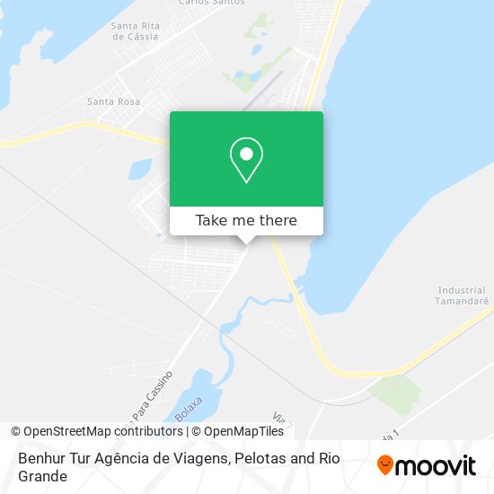 Benhur Tur Agência de Viagens map