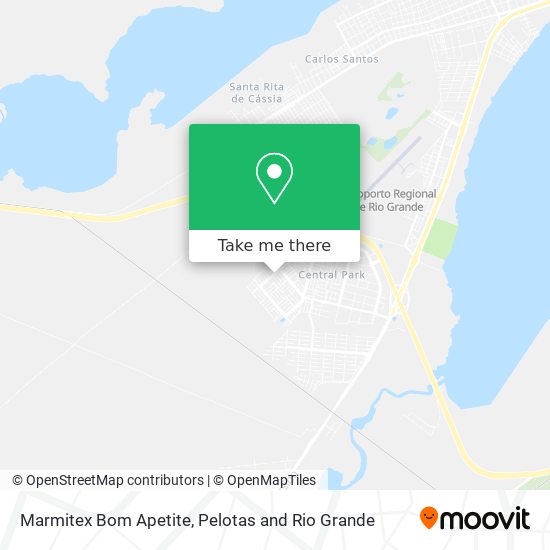 Marmitex Bom Apetite map