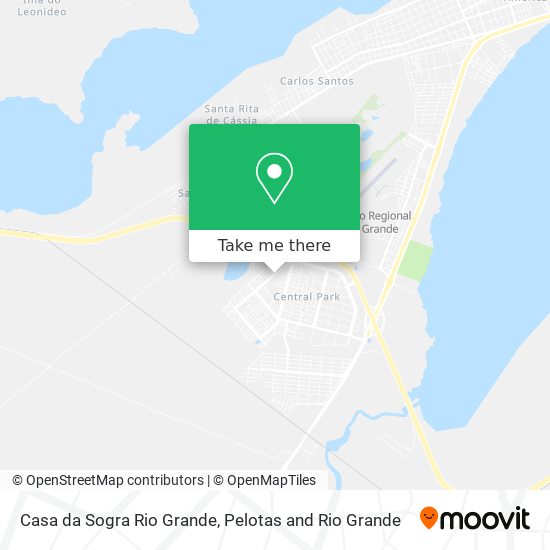 Casa da Sogra Rio Grande map