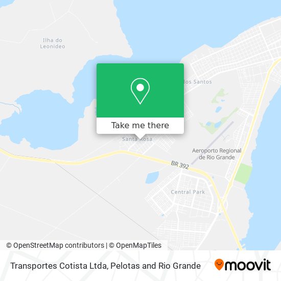 Transportes Cotista Ltda map