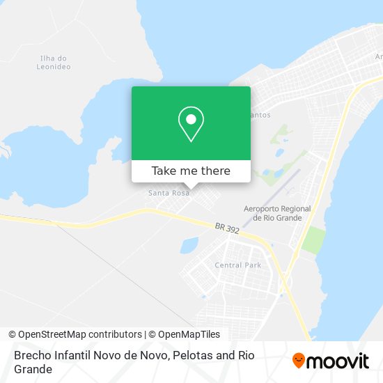 Brecho Infantil Novo de Novo map