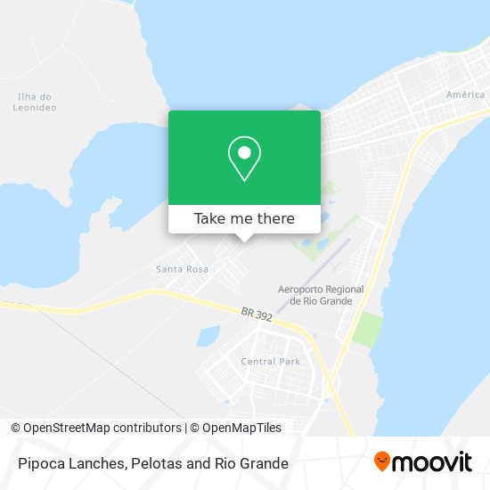 Pipoca Lanches map