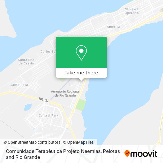 Comunidade Terapêutica Projeto Neemias map