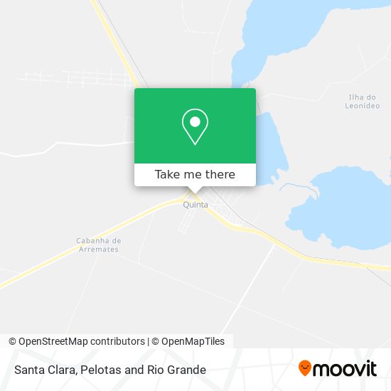 Santa Clara map