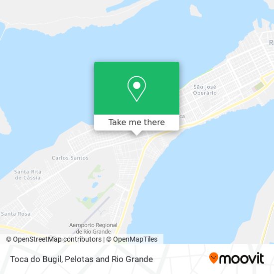 Toca do Bugil map