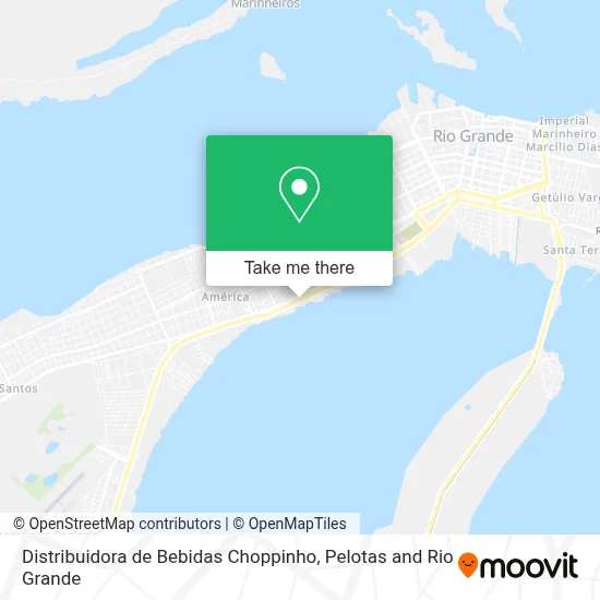Distribuidora de Bebidas Choppinho map