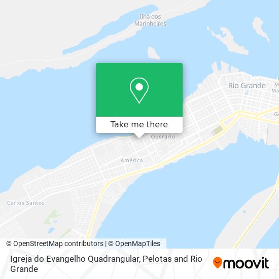 Igreja do Evangelho Quadrangular map