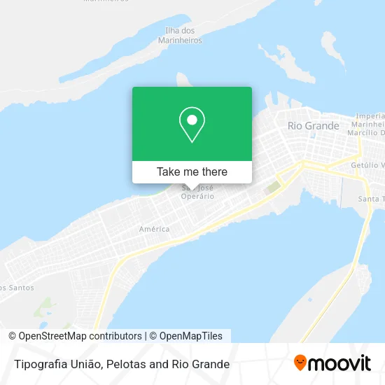 Tipografia União map