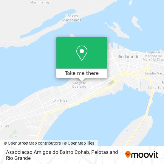 Associacao Amigos do Bairro Cohab map
