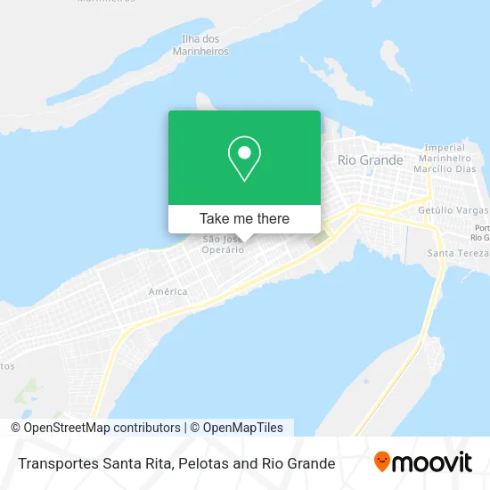 Transportes Santa Rita map