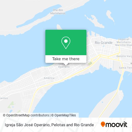 Igreja São José Operário map