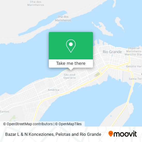 Bazar L & N Konceziones map