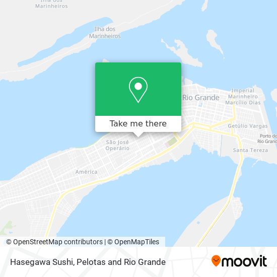 Hasegawa Sushi map