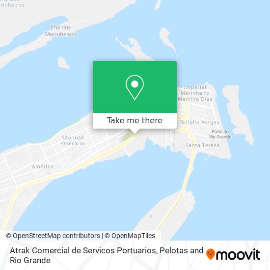 Atrak Comercial de Servicos Portuarios map