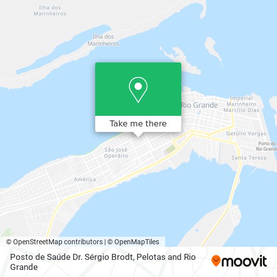 Posto de Saúde Dr. Sérgio Brodt map
