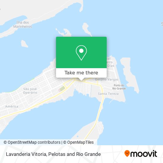 Lavanderia Vitoria map