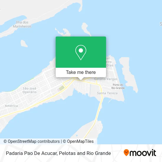 Padaria Pao De Acucar map